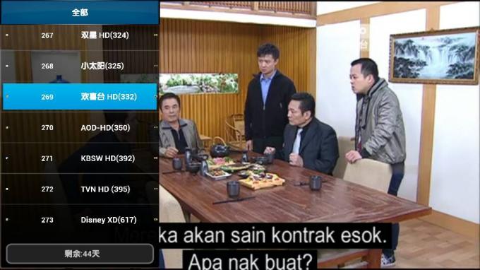 HD de automatisch Bijgewerkte Resolutie van Iptv Apk 720p van de kanaalmaan